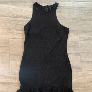 Want and Need black bodycon dress